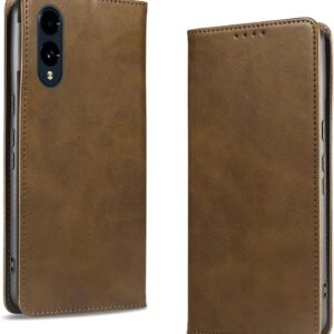 KWATUNG arrows we2 用 ケース 手帳型 PUレザー 軽量 薄型 マグネット式 f-52e 用 スマホケース カード収納 スタンド機能 fcg02 用 カバー 衝撃吸収 落ち着いた色 アローズwe2 用 ケース 手帳型 折り畳み式 arrows we2 用 カバー【グラスグリーン】