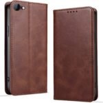 KWATUNG iPhone SE3 用ケース 手帳型 iphone8用 iphonese第2世代用 ケース 手帳型 PUレザー 軽量 放熱性 薄型 マグネット式 スマホケース iphone7用 iphone8用 手帳型 カード収納 スタンド機能 iPhone SE2 SE3用カバー 衝撃吸収 落ち着いた色【ダークブラウン】