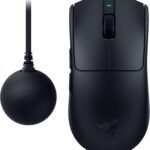 Razer レイザー Viper V4 Pro ゲーミングマウス 49g 超軽量 8,000Hzドングル同梱 ワイヤレス HyperSpeed Wireless 第3世代 Razer Focus Pro オプティカルセンサー 50,000DPI 第4世代 オプティカルマウススイッチ 180時間駆動 オプティカルスクロールホイール 6ボタン ヴァイパーブイフォー プロ 【日本正規代理店保証品】