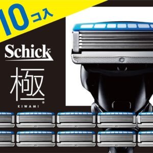 Schick(シック) 極 KIWAMI 5枚刃 替刃(10コ入) 髭剃り カミソリ