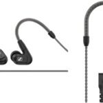 Sennheiser ゼンハイザー 【国内正規品】 有線イヤホン IE 300, ダイナミック、カナル型、オーディオファイル MMCX、高遮音性 ブラック + Sennheiser IEシリーズ用MMCXブレードケーブル 4.4mmバランス