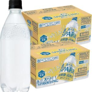 Suntory サントリー 天然水スパークリング レモン ラベルレス 500ml ×24本 [炭酸水] (× 2)