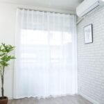 cloth shop布や レースカーテン 2枚組 幅130 x 丈176cm UVカット 日中 外から見えにくい 断熱 保温 おしゃれ 洗える カーテンフック 付 [ラスク2レース ホワイト]