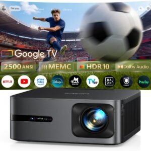 【2500ANSI＆公式Google TV 14.0】プロジェクター 4K 【MEMC＆48WDoIby対応＆自動フォーカス＆自動台形補正＆自動障害物回避＆スクリーンフィット】WiMiUS G2 プロジェクター 家庭用 ビジネス用 HDR10+ HDMI CEC＆ARC WiFi6 双方向Bluetooth5.4 4K対応 2+32GBストレージ 最大300インチ ホームプロジェクター