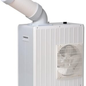 【工事不要】ナカトミ(NAKATOMI) ミニスポットクーラー 業務用 100V スポットエアコン 小型 4Lドレンタンク ワンタッチ取り付け 拡散送風クーラー 取っ手・キャスター付き