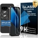 【日本製】対応 Google Pixel 10A ガラスフィルム 2+2枚セット 強化ガラス カメラレンズプロテクター付き Pixel 10A フィルム（2枚入）+レンズ保護フィルム（2枚入）ピクセル10a 画面保護 衝撃防止 強化ガラス 9H硬度 自動吸着 気泡防止 高透過率 指紋認証対応 撥油性 超薄型 抗菌コーティング 日本正規品 JCJC-Pixel 10A2