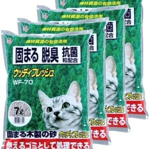 アイリスオーヤマ ウッディフレッシュ 猫砂 7L×4袋【Amazon.co.jp限定】