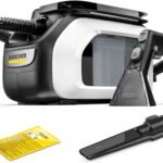 ケルヒャー(Karcher) カーペットリンスクリーナー SE3 家庭用 パワフル吸引力 システムクリーニング機能 フィルター取り外し可能 簡単2セットアップ 50度まで給水可能 / 電動 電源コード式 スキマノズル付属 専用洗浄剤付属/車 ソファ カーペット マットレス ペット用品 ぬいぐるみ 染み抜き 1.081-532.0