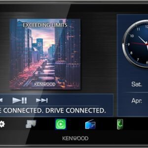 ケンウッド(Kenwood) ディスプレイオーディオ 9インチフローティングモデル ３D角度調整可 DMX7509XS ワイヤレス接続「Apple CarPlay」「Android Auto」対応 静電タッチパネル搭載 ステリモ対応ワイヤレスミラーリング
