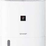 シャープ 衣類乾燥 除湿機 CV-T60-W 除湿 5.6L/日 プラズマクラスター 7000 消臭 カビ抑制 年中乾燥 デシカント方式 真下から乾かす360度全周吹き出し コンパクト