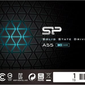 シリコンパワー SSD 1TB 3D NAND採用 SATA3 6Gb/s 2.5インチ 7mm PS4動作確認済 3年保証 A55シリーズ SP001TBSS3A55S25