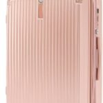 スーツケース ファスナー式 キャリーバッグ 拡張機能付 USB充電機能 隠しフック 超軽量 耐衝撃 360度回転 静音 TSAローク搭載 旅行 ビジネス 出張 ダブルキャスター Sサイズ(機内持込 1-3泊 43L) アイボリーホワイト