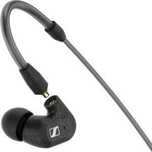 ゼンハイザー Sennheiser イヤホン 有線 IE 300 ブラック ダイナミック カナル型 オーディオファイル MMCX 高遮音性 【国内正規品】