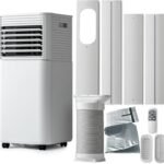 タンスのゲン スポットクーラー 家庭用【猛暑対応モデル】パワフル2.3kW 6-10畳 除湿機能 25L/日 断熱ダクトカバー付き【窓パネル×4 テラス窓にも対応！】移動式エアコン ポータブルクーラー 冷風機 スポットエアコン クーラー 熱中症 熱中症対策 79800000(119652)