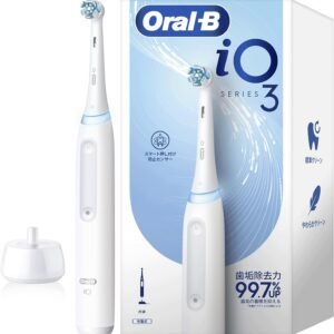 ブラウン 電動歯ブラシ オーラルB 【電動初心者の決定版】iO3S iOG3.1C6.0 WT_Hクワイトホワイト 防水 【Amazon.co.jp 限定】