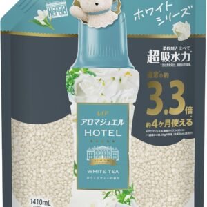 レノア アロマジュエル HOTEL お洗濯の香り付けビーズ ホワイトティーの香り 詰め替え 1410mL 柔軟剤を一緒に使って効果長続き