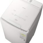 日立 タテ型洗濯乾燥機 洗濯10kg 乾燥5.5Kg BW-DX100K W ホワイト ビートウォッシュ 本体幅57cm 日本製 全自動洗濯機 [衣類長持ち]ナイアガラビート洗浄 頼れる洗浄力 速乾ビート乾燥 液体洗剤・柔軟剤自動投入 縦型